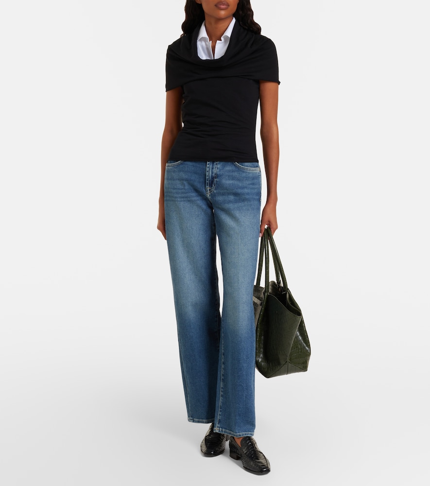  7 For All Mankind 7 For All Mankind Straight Jeans Stovepipe 