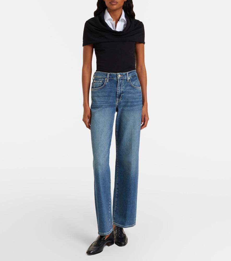  7 For All Mankind 7 For All Mankind Straight Jeans Stovepipe 
