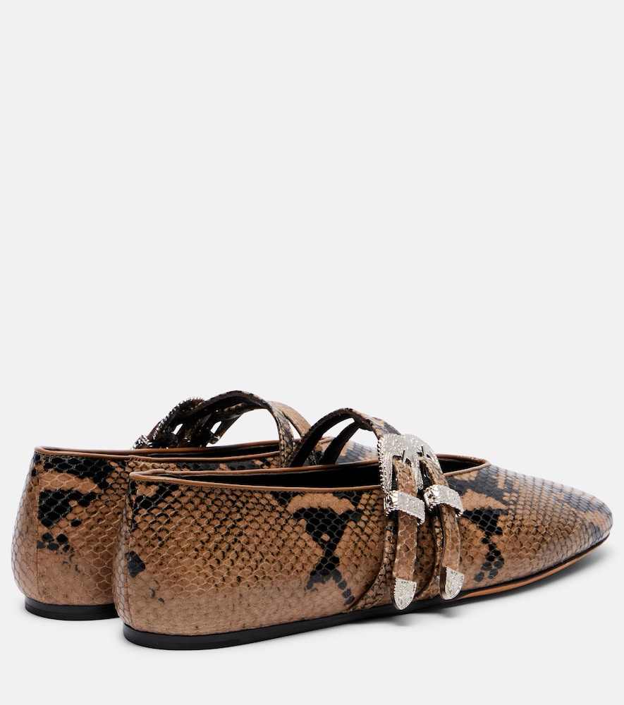  Le Monde Beryl Le Monde Bã©ryl Classic Claudia Leather Mary Jane Flats 