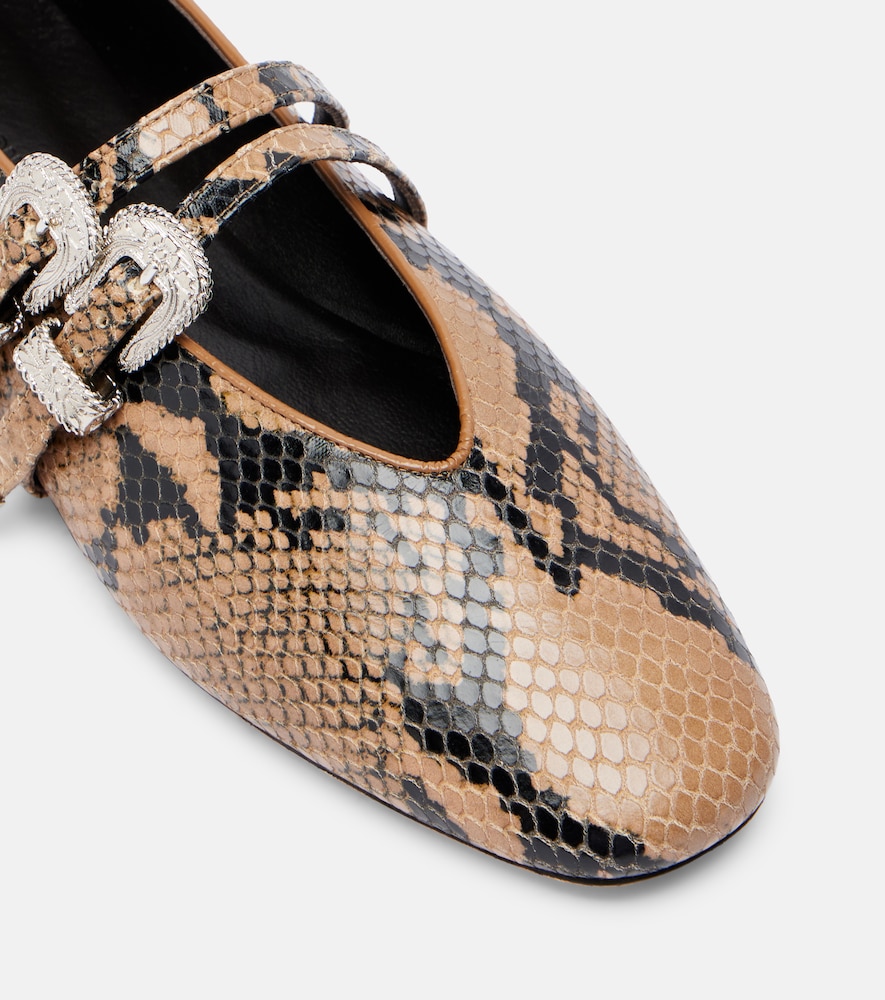 Le Monde Beryl Le Monde Bã©ryl Classic Claudia Leather Mary Jane Flats 