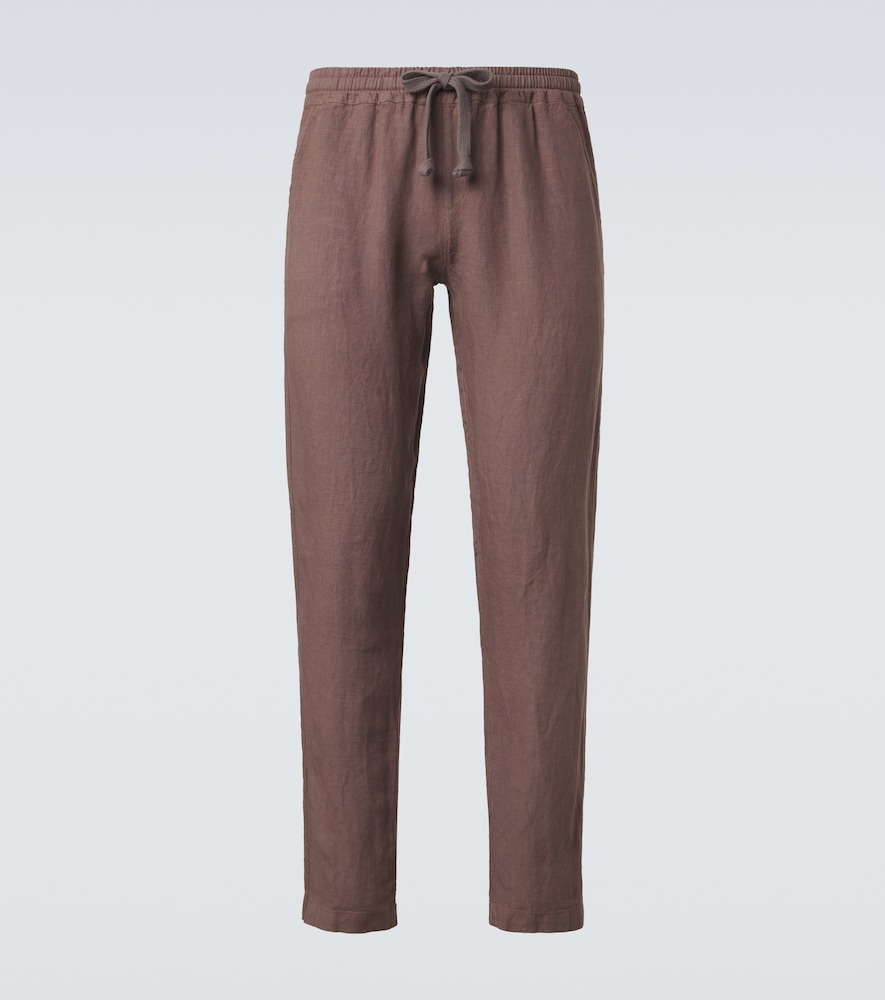 Fedeli Linen straight pants