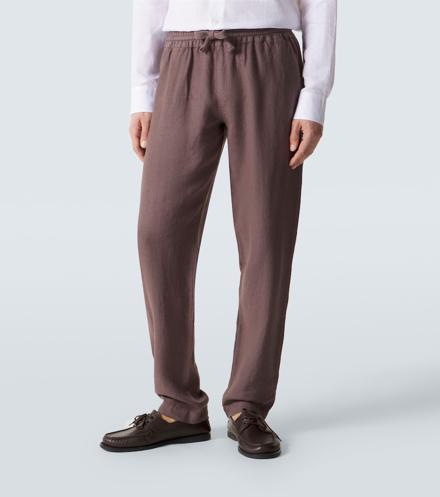  Fedeli Fedeli Gerade Hose Aus Leinen 