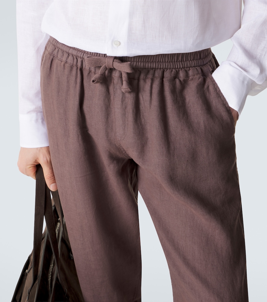  Fedeli Fedeli Gerade Hose Aus Leinen 