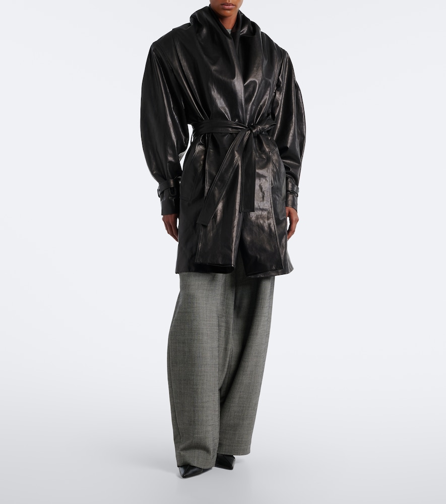 Belted Draped Jacket