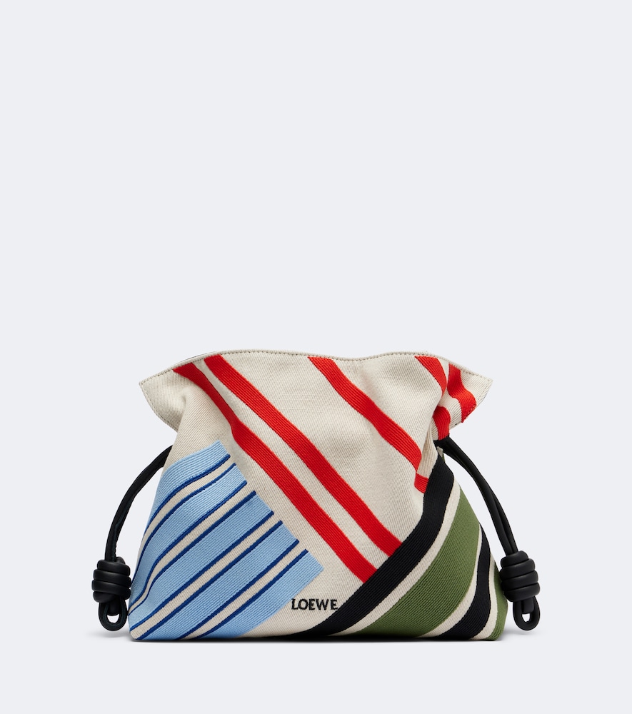 Bestickte Clutch Flamenco Medium aus Canvas