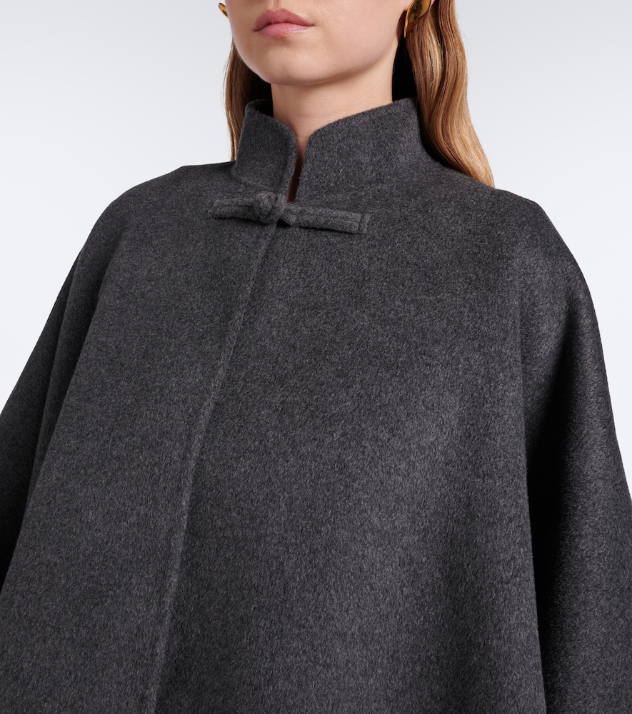 Róhe Wool And Cashmere Poncho