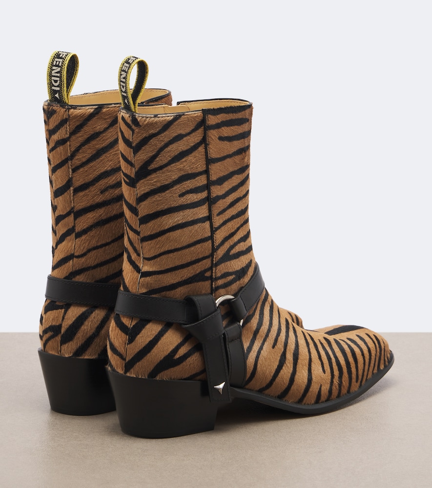 Hair Mid-Calf Boots
