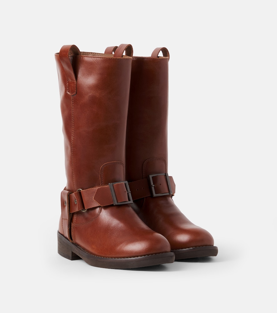 PèPè Stivali in pelle con borchie