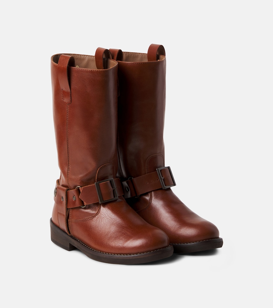 PèPè Stivali in pelle con borchie