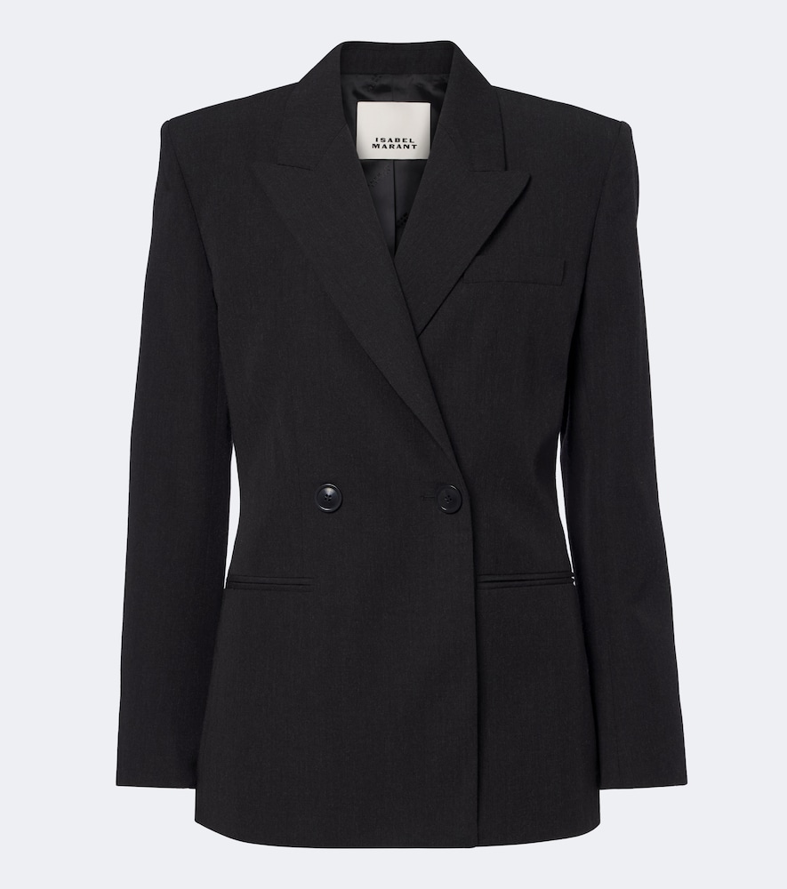 Isabel Marant Isabel Marant Ranya double-breasted virgin wool blazer