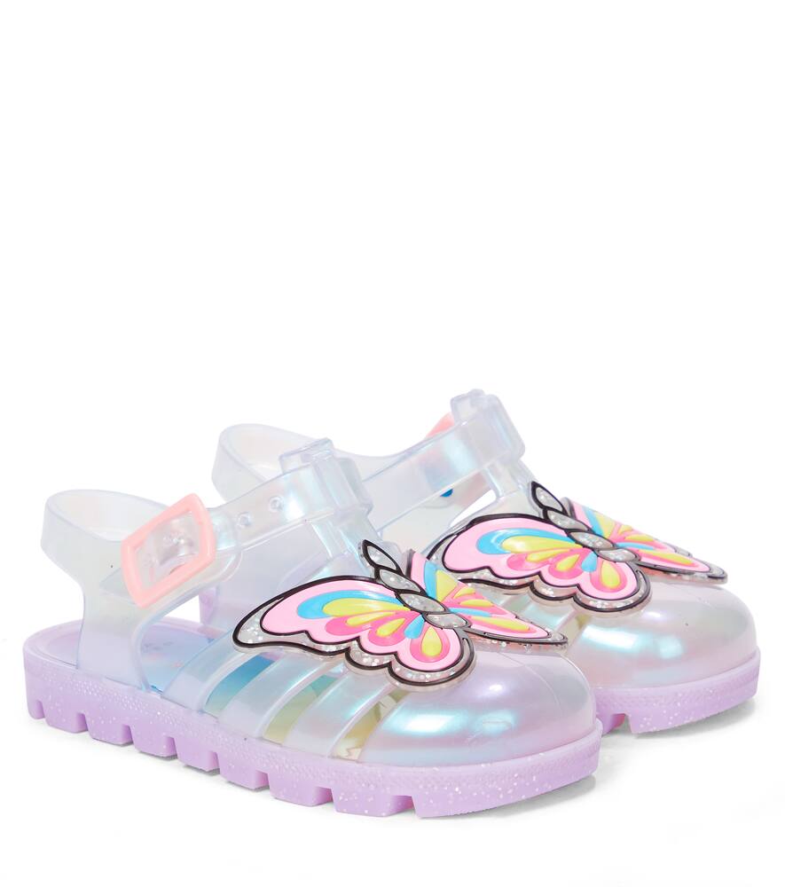 SOPHIA WEBSTER MINI UNICORN JELLY SANDALS,P00555717