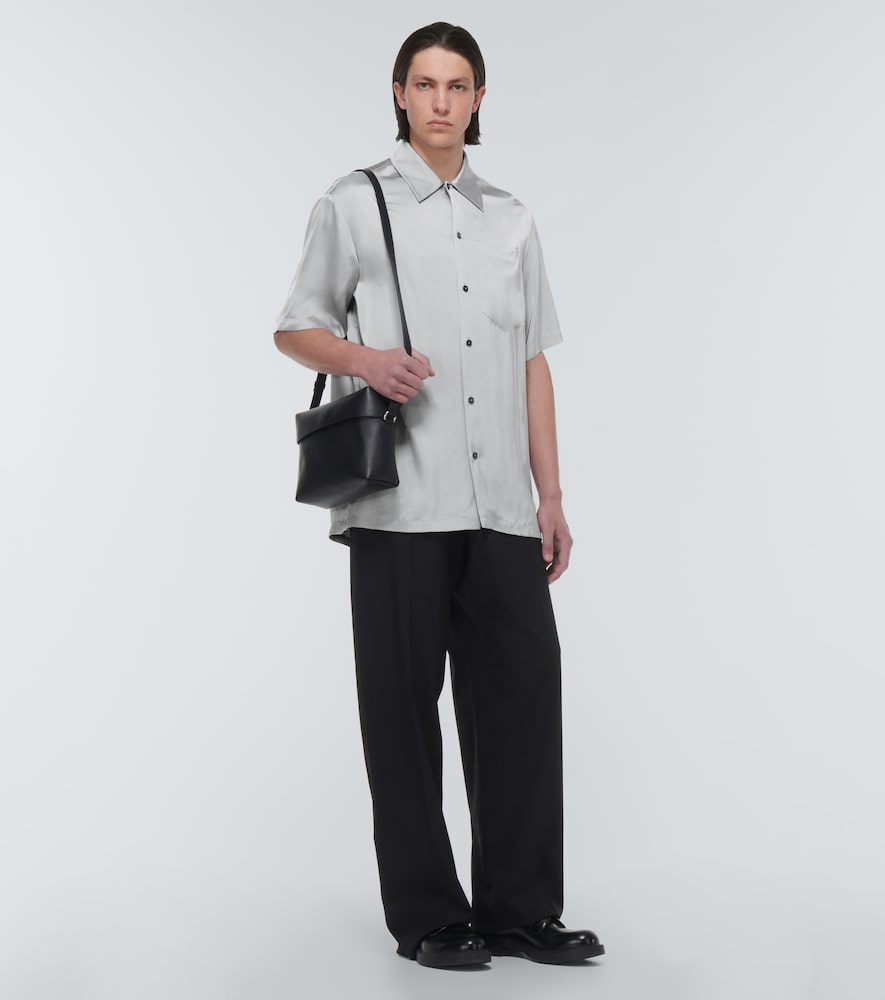  Jil Sander Jil Sander Hemd Shirt 36 Aus Satin 