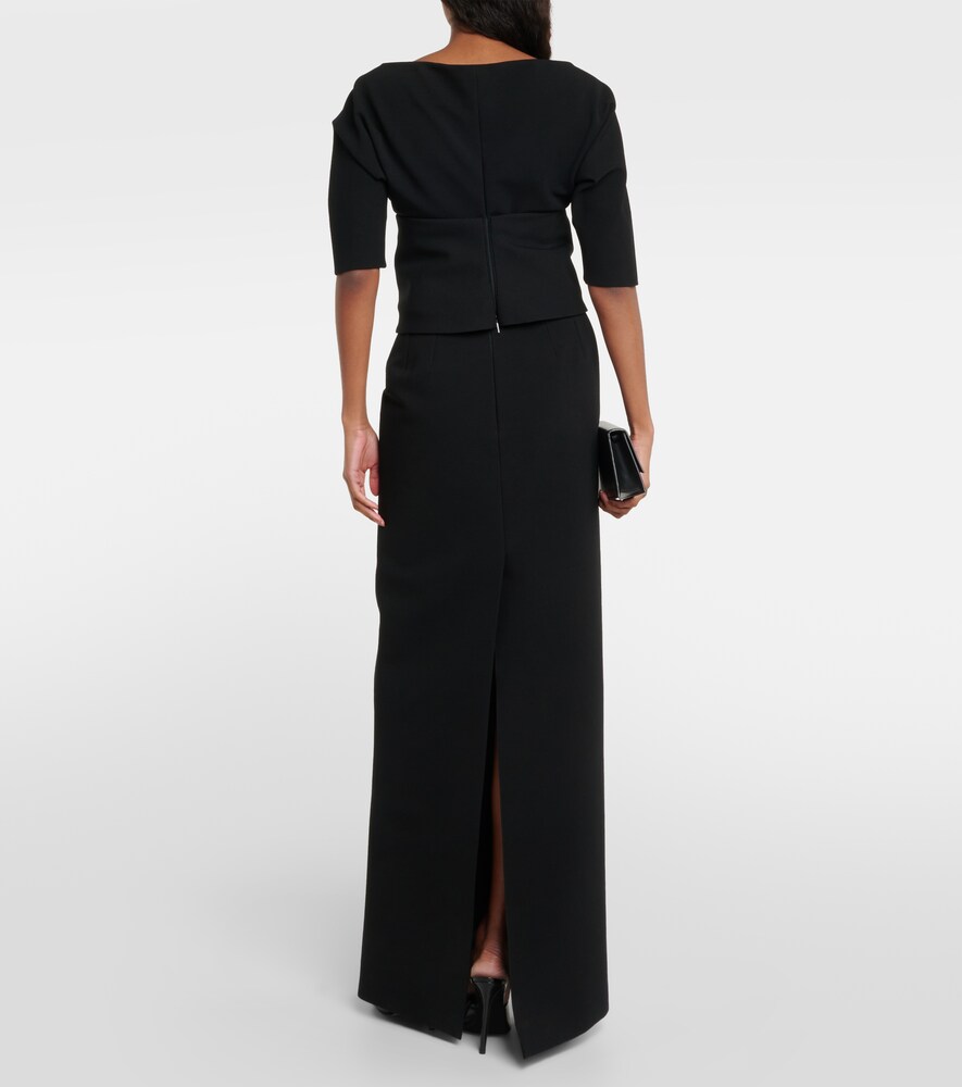  Ferragamo Ferragamo Wool-blend Gabardine Top 