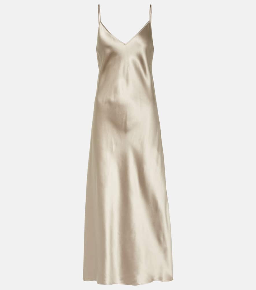 Joseph Clea silk satin slip dress