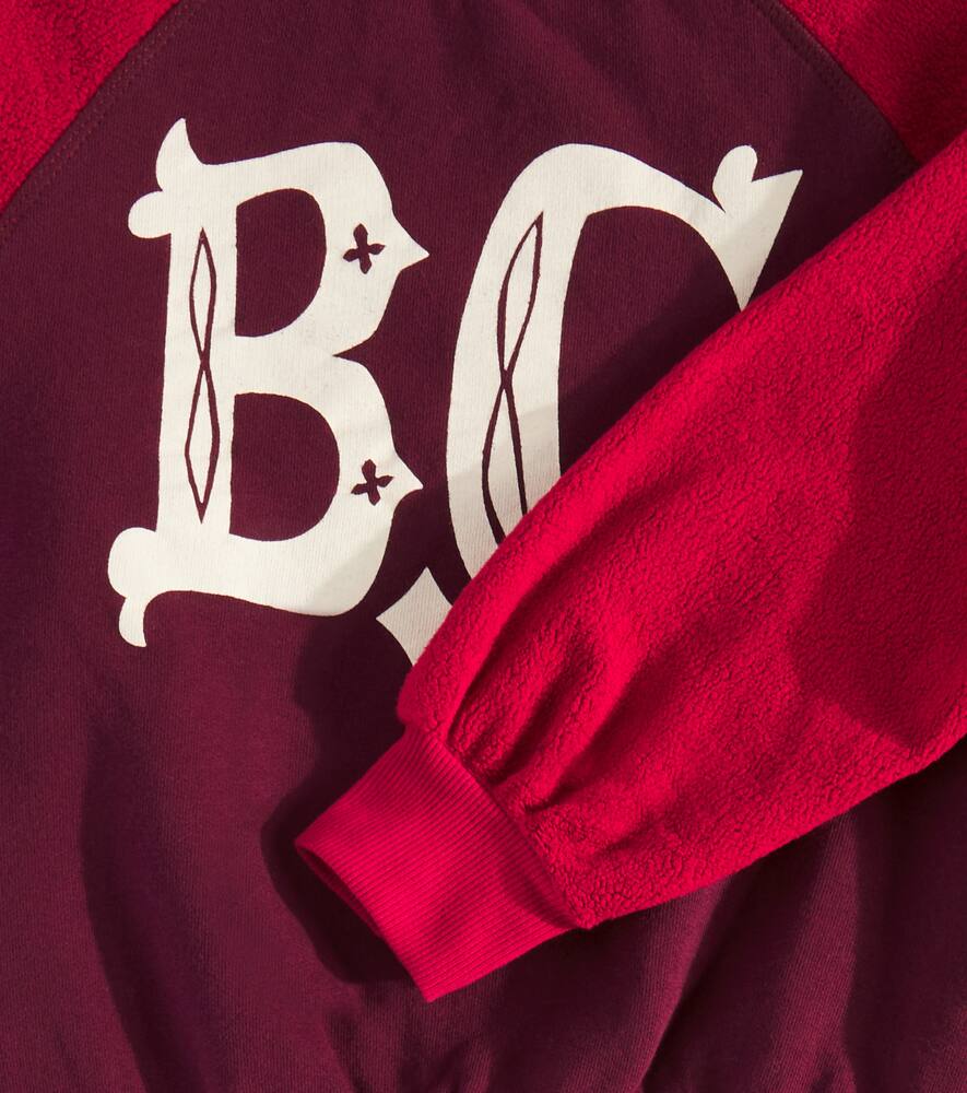 Bobo Choses B.c. Printed Cotton Jersey Sweatshirt In Red