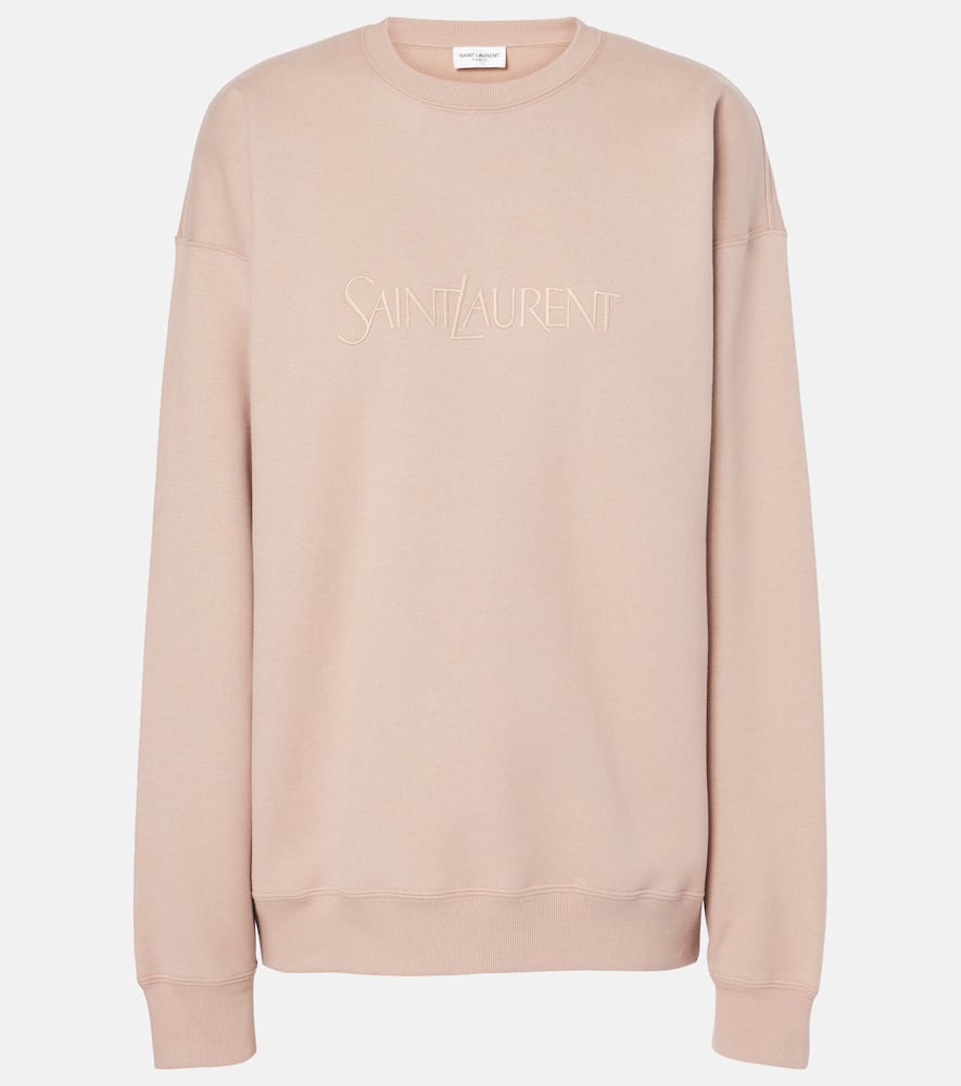 Logo cotton jersey sweatshirt