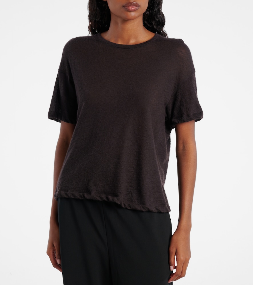  The Row The Row Lila Cashmere Jersey Top 