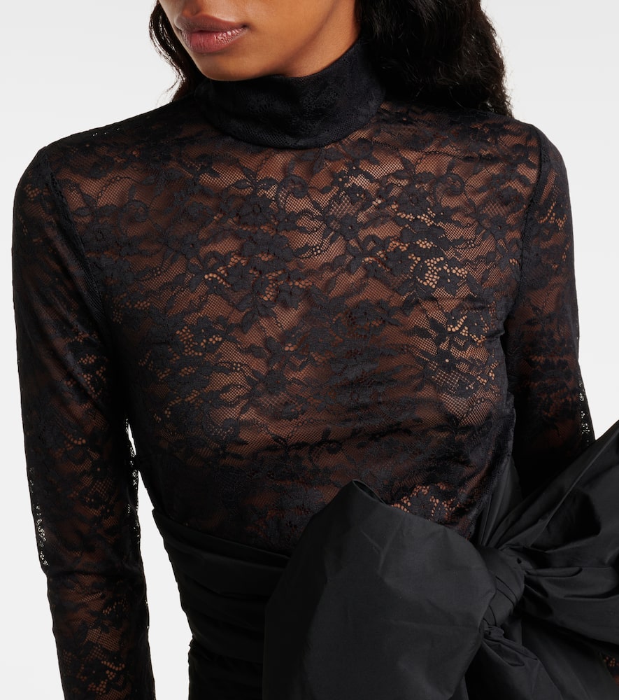 Rebecca Vallance Delta Mini Dress In Black