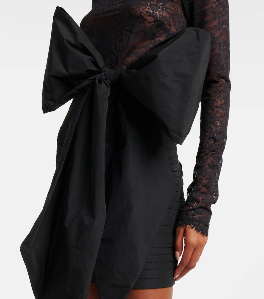 Rebecca Vallance Delta Mini Dress In Black