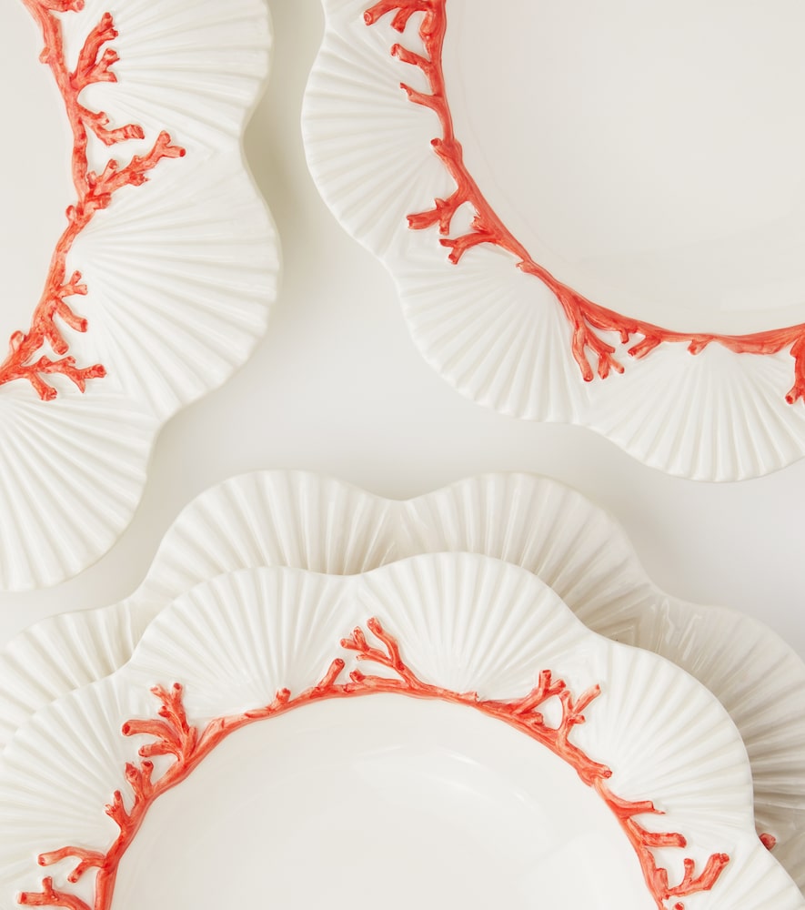  Les-ottomans Les-ottomans Saint Jacques Ceramic Dinner Plate 
