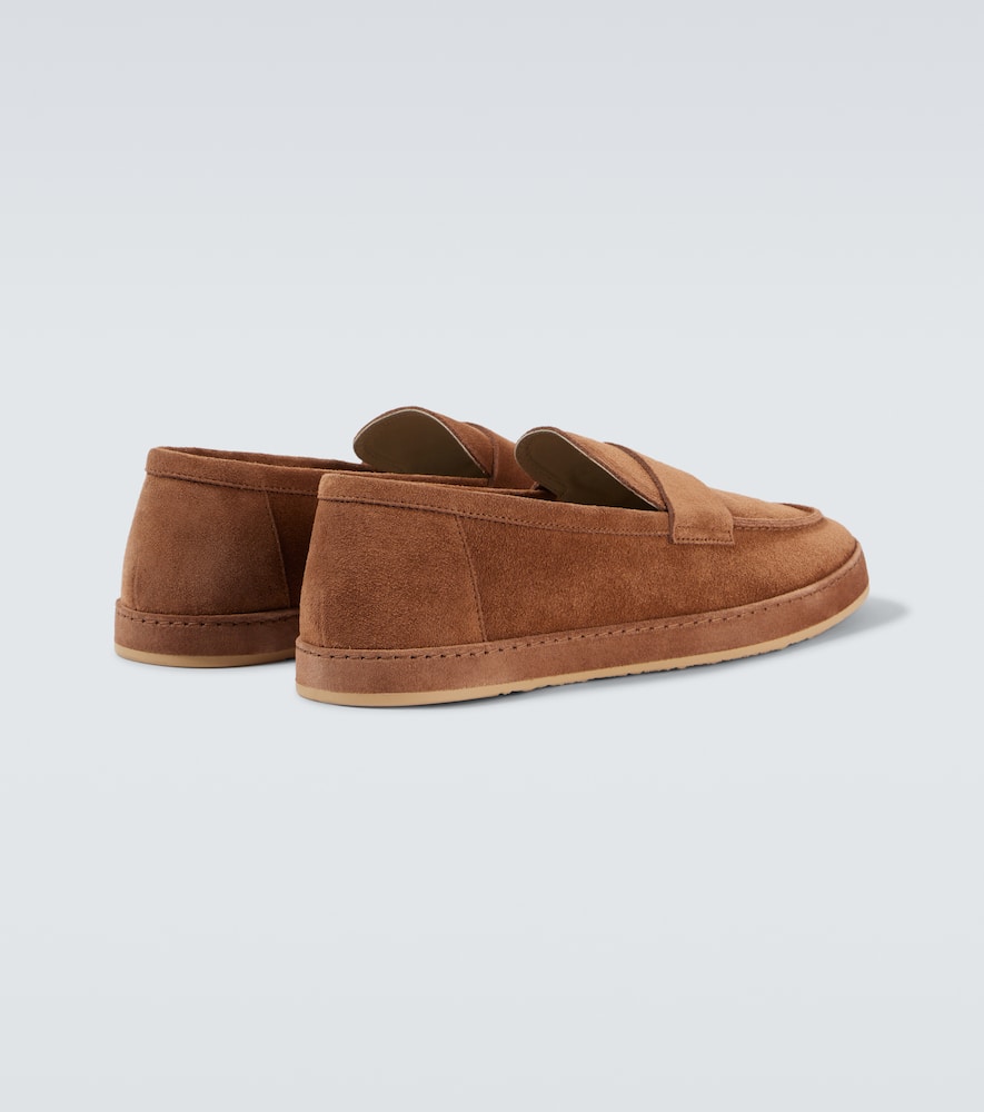 Brunello Cucinelli Loafers Aus Veloursleder
