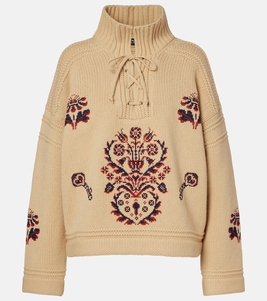 Wool and cashmere sweater