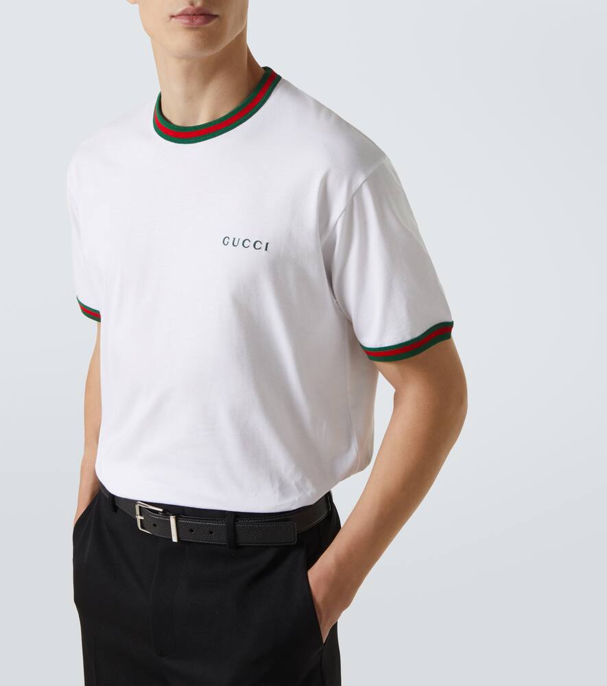 Gucci Cotton Jersey T-shirt With Embroidery