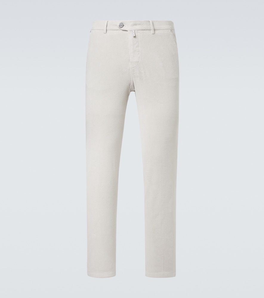 Kiton Cotton Blend Corduroy Pants