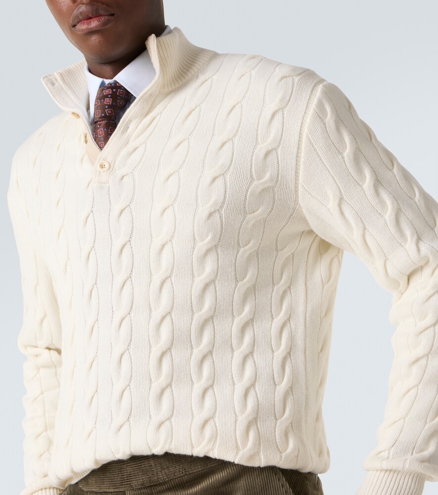  Ralph Lauren Purple Label Ralph Lauren Purple Label Pullover Aus Kaschmir 