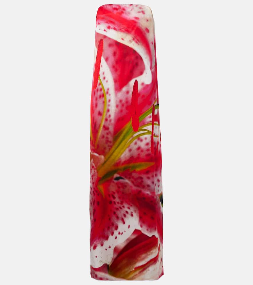 Printed maxi dress
