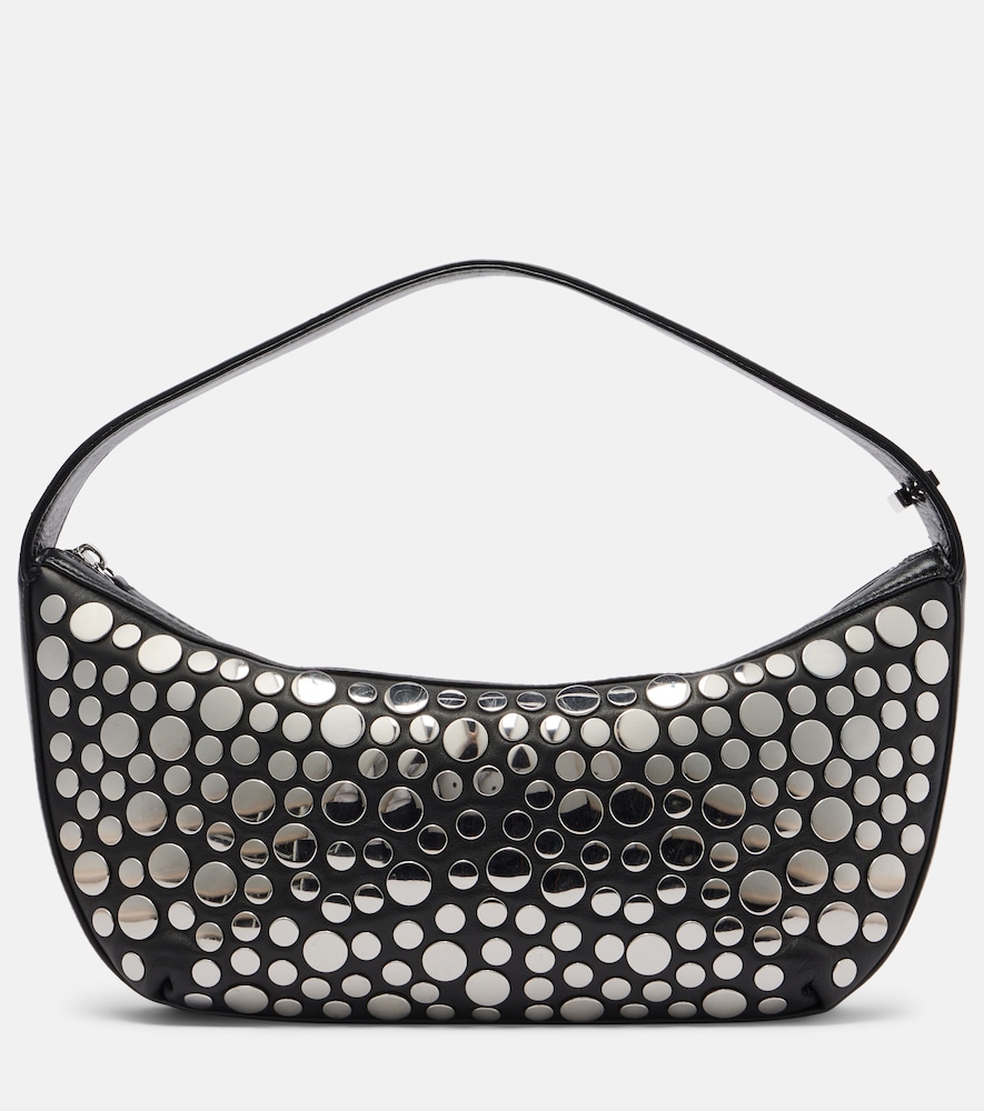 Staud Demy Small studded leather shoulder bag