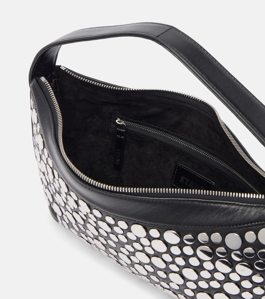  Staud Staud Verzierte Schultertasche Demy Small Aus Leder 