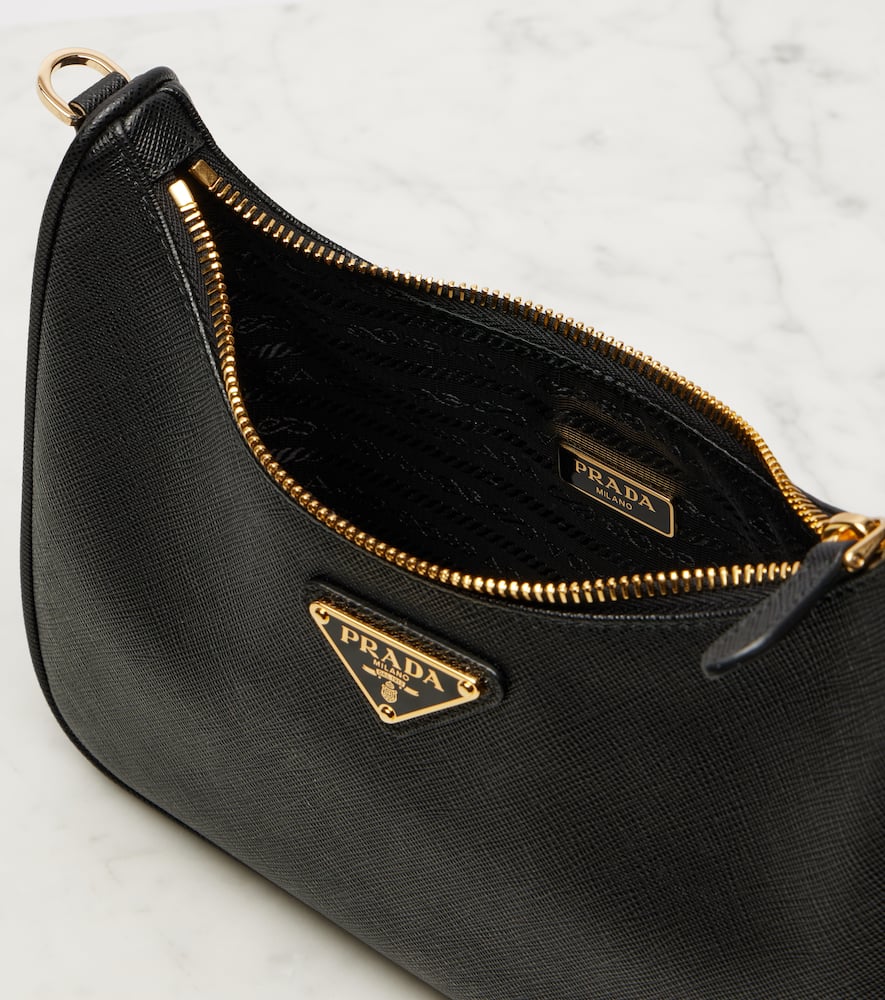 Prada 2005 Re-edition Saffiano Leather Shoulder Bag
