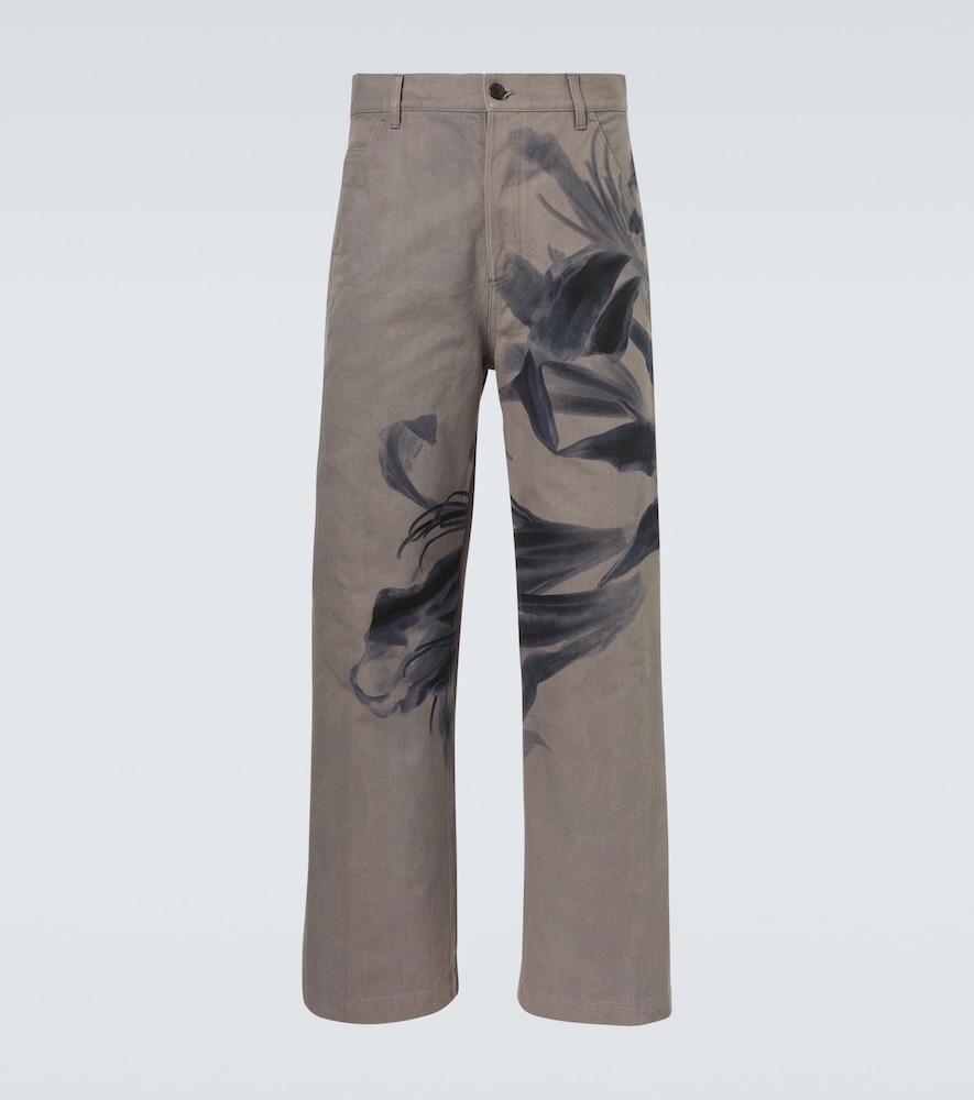 Dries Van Noten Pantalon chino imprim en coton 575 €