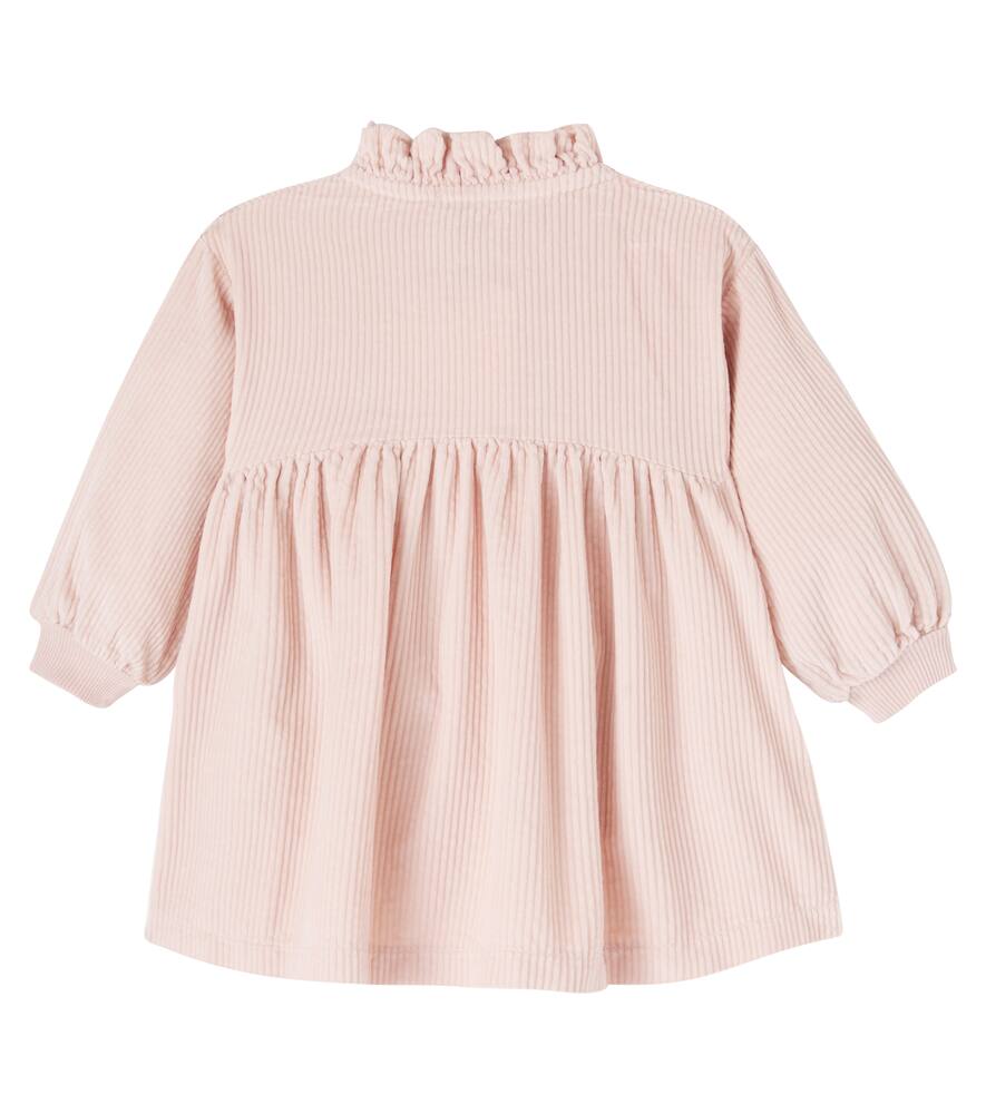 1+ In The Family Baby Nathalie Cotton Corduroy Dress In Pink