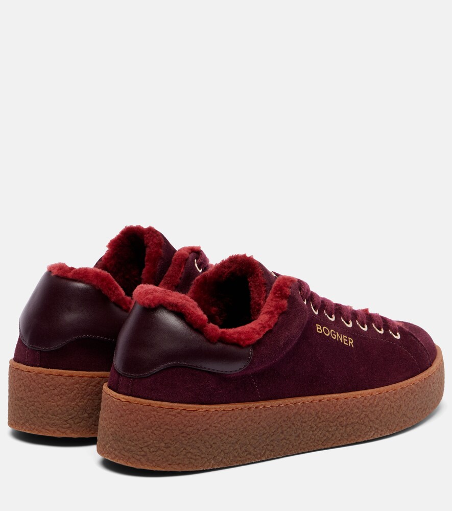  Bogner Bogner Lucerne Shearling-lined Suede Sneakers 