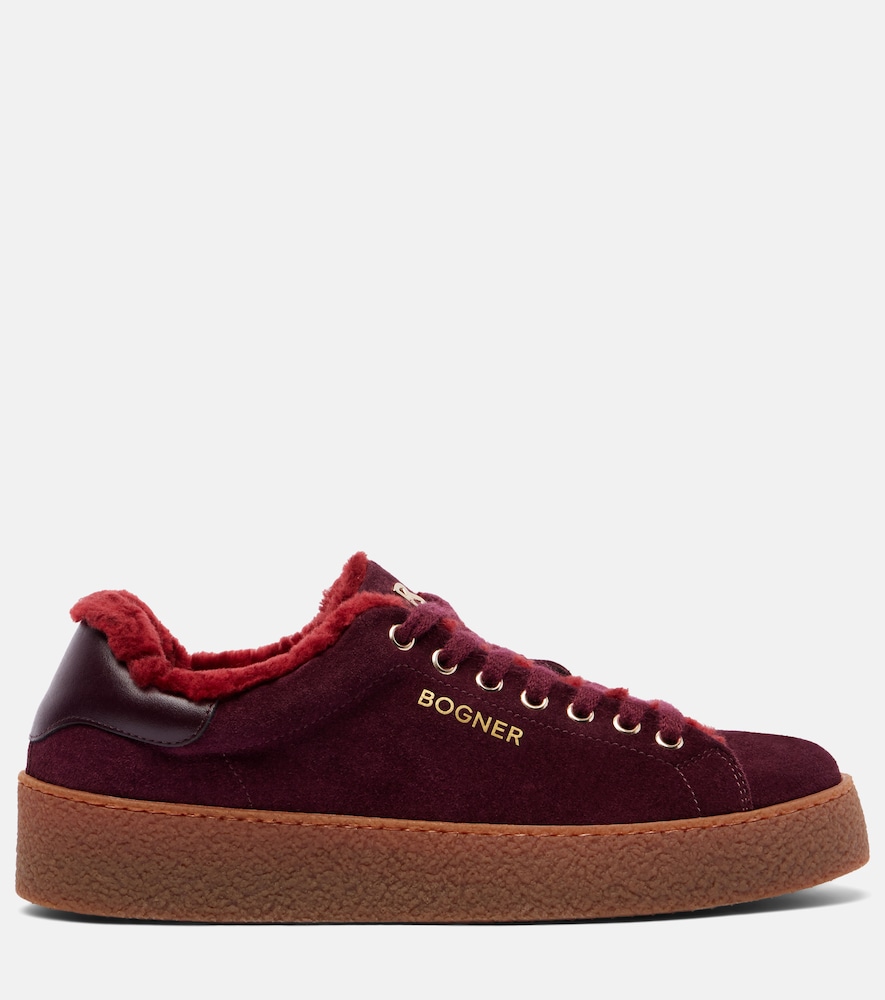  Bogner Bogner Lucerne Shearling-lined Suede Sneakers 