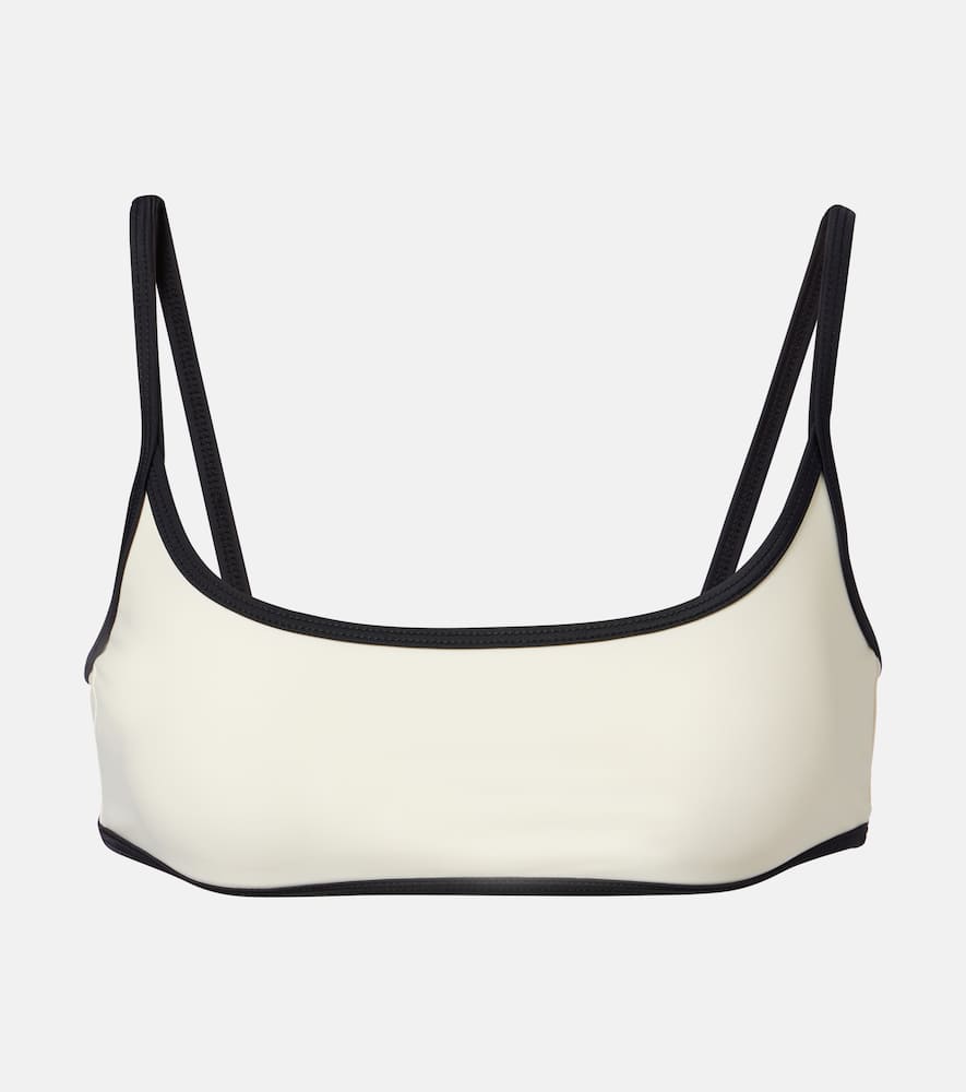 Jade Swim Muse Scoop Bikini Top In Multi