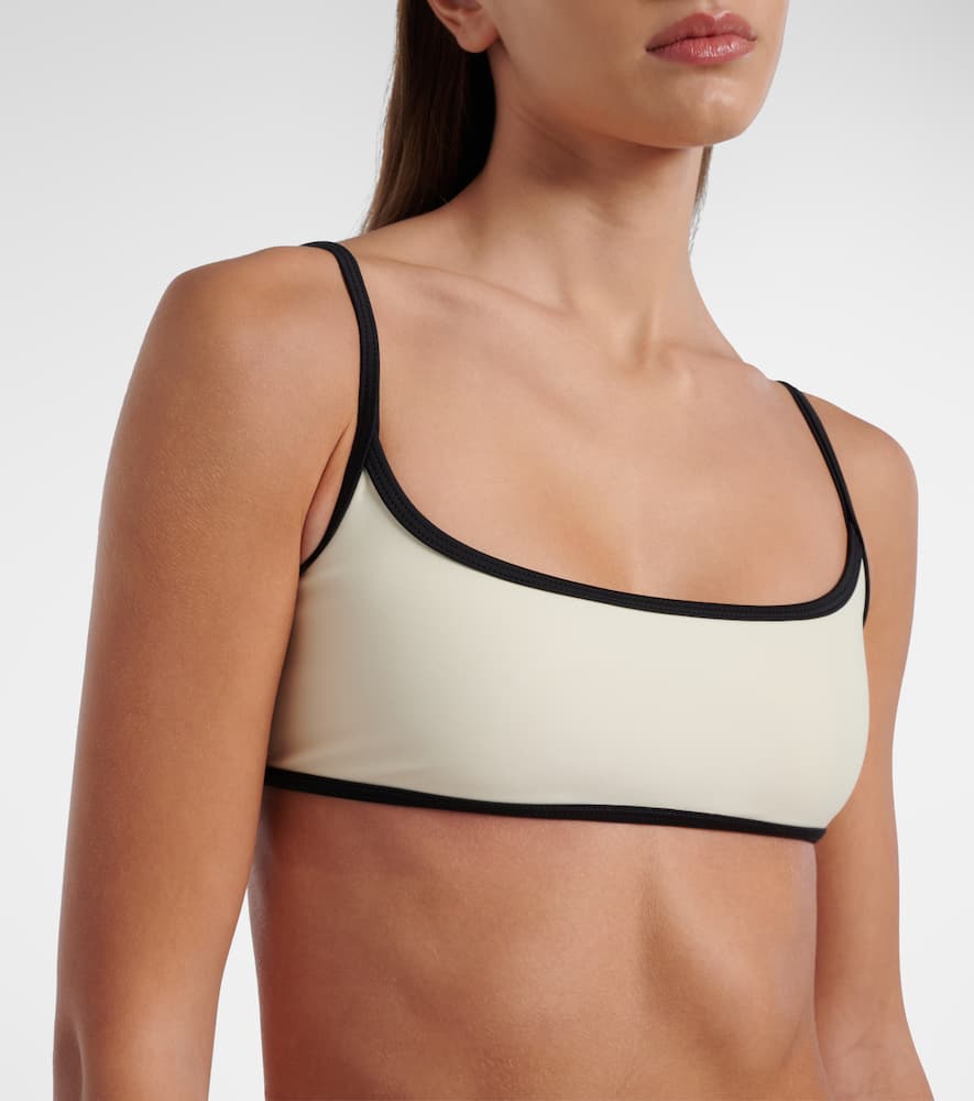 Jade Swim Muse Scoop Bikini Top In Multi