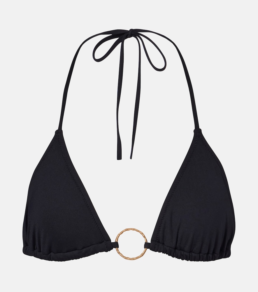 Melissa Odabash Miami ring-detail bikini top