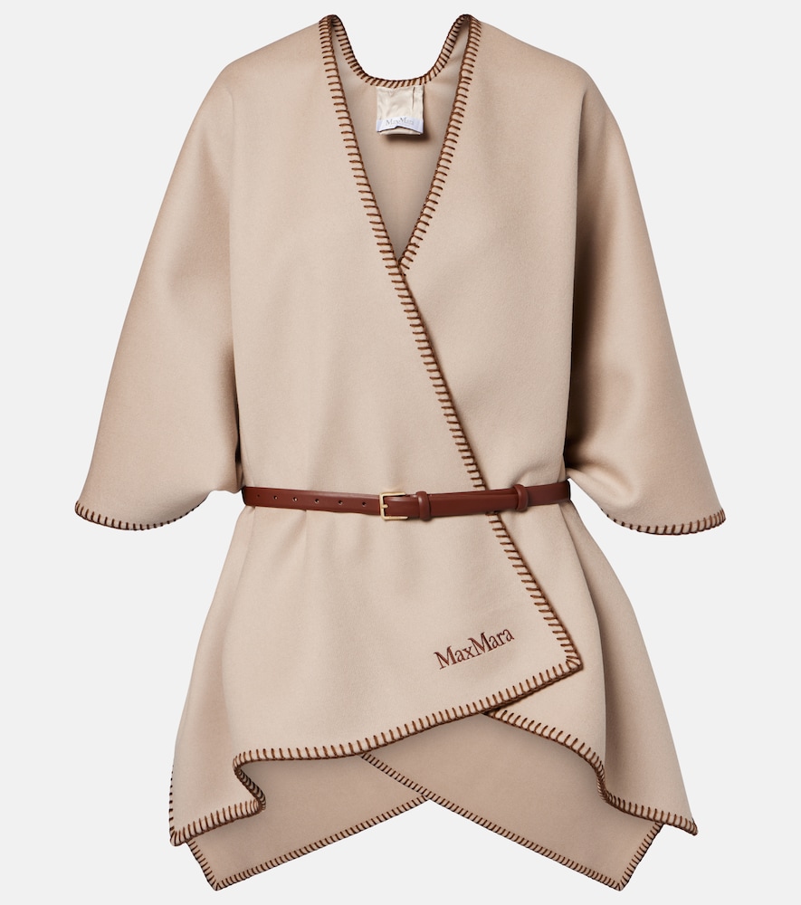 Max Mara Virgin wool cape