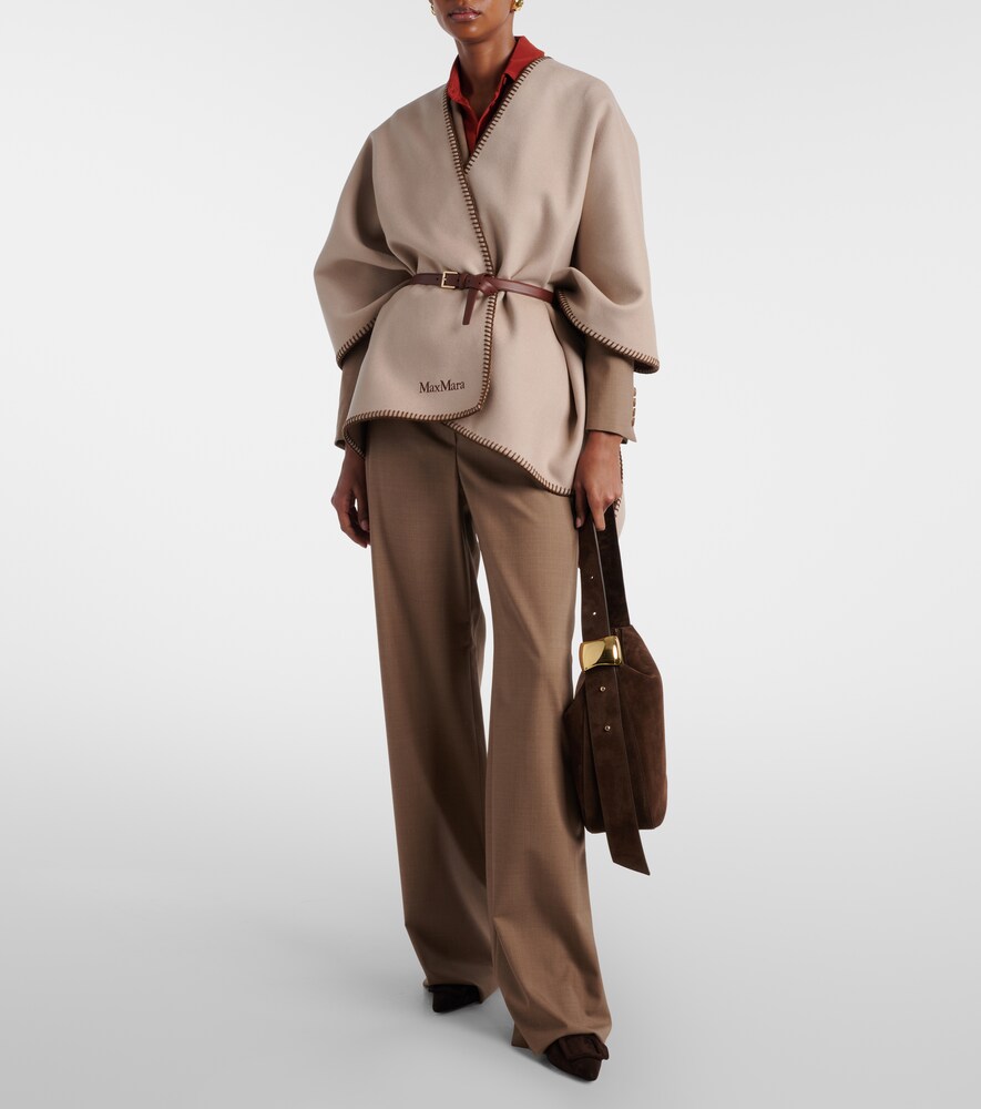 Max Mara Virgin wool cape