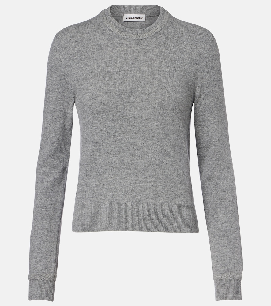 Jil Sander Women's Grey Virgin Wool Sweater UK Size 6 - Mytheresa