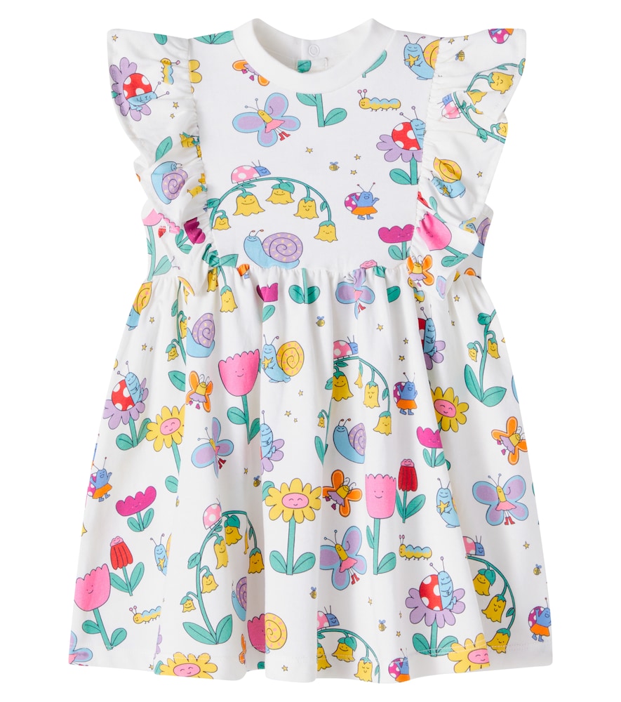 Stella McCartney Kids Baby Bug House cotton-blend jersey dress　ステラ マッカートニー キッズ ベイビー バグ ハウス コットンブレンド ジャージー ドレス Stella