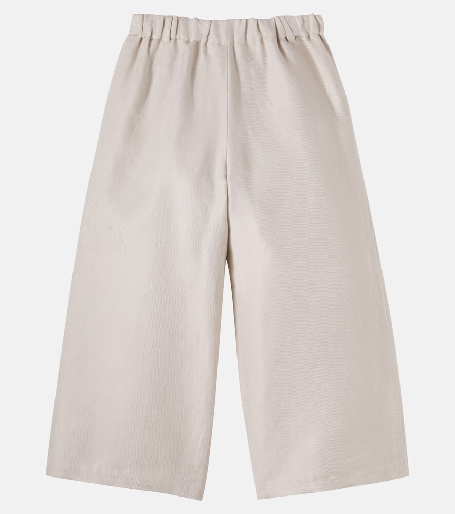  Chloe Kids Chloã© Kids Linen And Cotton Pants 