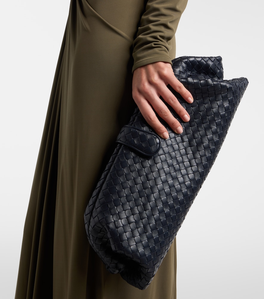Lauren 1979 Intrecciato Leather Clutch