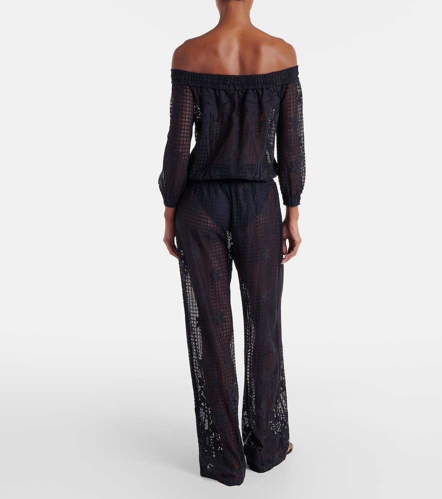  Melissa Odabash Melissa Odabash Tully Crochet Jumpsuit 