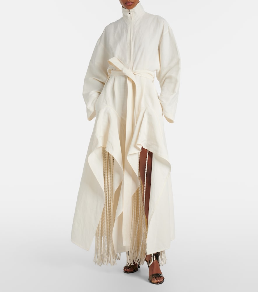 Alaia Alaia Trompe Lâoil Wide-leg Pants 