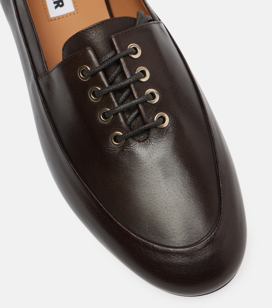  Jil Sander Jil Sander Leather Lace-up Loafers 