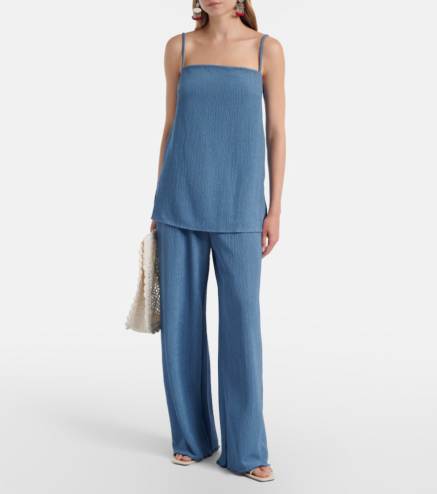  Jade Swim Jade Swim Iris Seersucker Top 